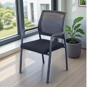 办公椅简约职员椅办公室凳子久坐舒适四脚电脑椅公司座椅会议椅子