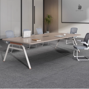 会议桌长桌简约现代小型接待办公洽谈培训桌大型会议室桌椅长条桌